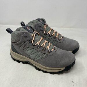 Columbia Transverse Suede Women's Hiking Boots Color: Stratus Blush Rose Size: 8